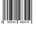 Barcode Image for UPC code 0190340463419