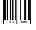 Barcode Image for UPC code 0190340748189