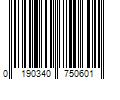 Barcode Image for UPC code 0190340750601