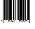 Barcode Image for UPC code 0190340751905