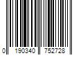 Barcode Image for UPC code 0190340752728