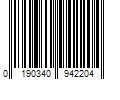 Barcode Image for UPC code 0190340942204