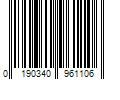 Barcode Image for UPC code 0190340961106