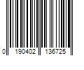 Barcode Image for UPC code 0190402136725