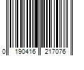 Barcode Image for UPC code 0190416217076