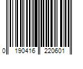 Barcode Image for UPC code 0190416220601