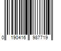 Barcode Image for UPC code 0190416987719