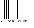 Barcode Image for UPC code 0190445011119