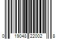 Barcode Image for UPC code 019048220028