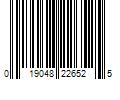 Barcode Image for UPC code 019048226525