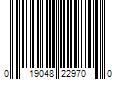 Barcode Image for UPC code 019048229700