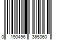 Barcode Image for UPC code 0190496365360