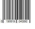 Barcode Image for UPC code 0190519040892