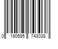 Barcode Image for UPC code 0190595743038