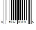 Barcode Image for UPC code 019060000035