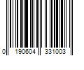 Barcode Image for UPC code 0190604331003