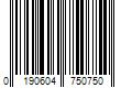 Barcode Image for UPC code 0190604750750