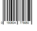 Barcode Image for UPC code 0190604779850