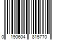 Barcode Image for UPC code 0190604815770