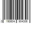 Barcode Image for UPC code 0190604904306