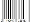 Barcode Image for UPC code 0190617325433