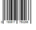 Barcode Image for UPC code 0190617750266