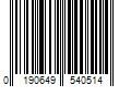 Barcode Image for UPC code 0190649540514