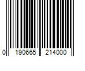 Barcode Image for UPC code 0190665214000