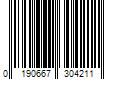 Barcode Image for UPC code 0190667304211