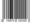 Barcode Image for UPC code 0190679000026