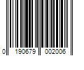 Barcode Image for UPC code 0190679002006