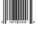 Barcode Image for UPC code 019078000065