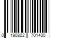 Barcode Image for UPC code 0190802701400