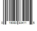 Barcode Image for UPC code 019080834115