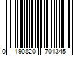 Barcode Image for UPC code 0190820701345