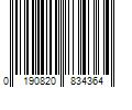 Barcode Image for UPC code 0190820834364