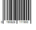 Barcode Image for UPC code 0190828111900