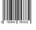 Barcode Image for UPC code 0190840053332