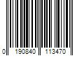 Barcode Image for UPC code 0190840113470