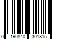 Barcode Image for UPC code 0190840301815