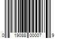 Barcode Image for UPC code 019088000079