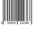 Barcode Image for UPC code 0190920222368