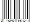 Barcode Image for UPC code 0190940597804