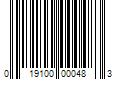 Barcode Image for UPC code 019100000483