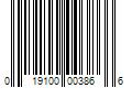 Barcode Image for UPC code 019100003866