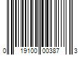 Barcode Image for UPC code 019100003873