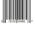 Barcode Image for UPC code 019100004627