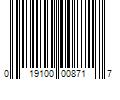 Barcode Image for UPC code 019100008717