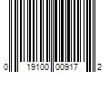 Barcode Image for UPC code 019100009172