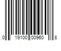 Barcode Image for UPC code 019100009608